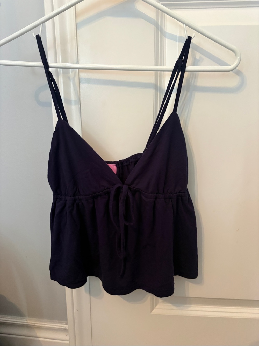 Edikted Navy Babydoll Top